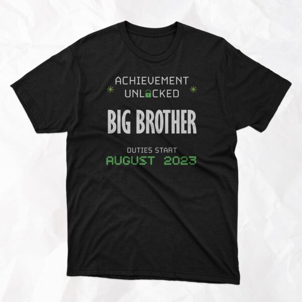 Big Brother Achievement Unlocked - Baby Announcement