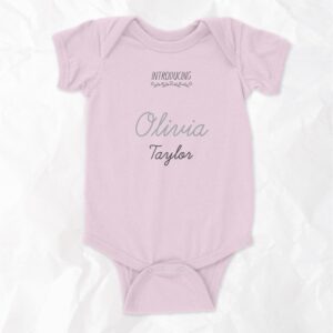 Baby's Name Introduction