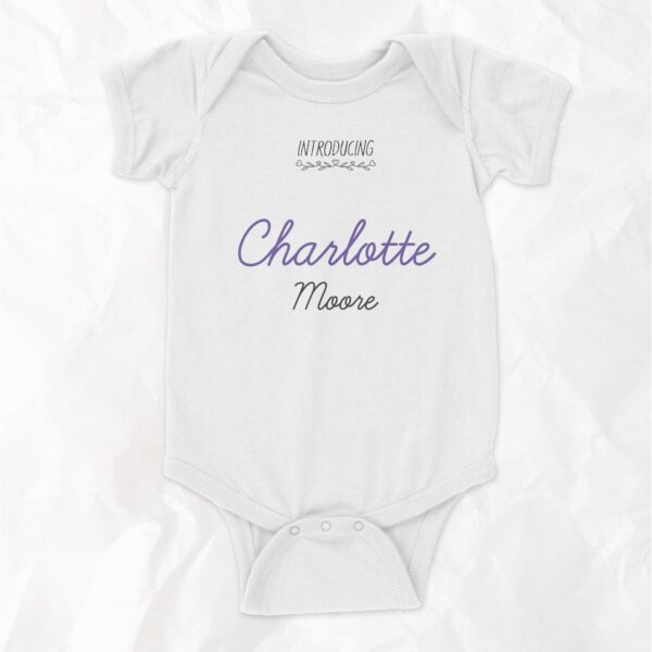 Baby's Name Introduction - Image 2