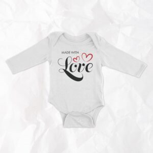 Made with Love - Long Sleeve Onesie