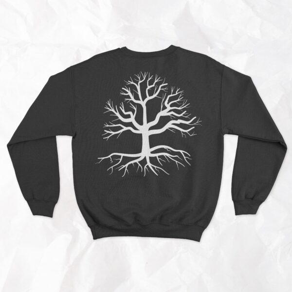 Tree (On Back) - Adult Crewneck - Image 5