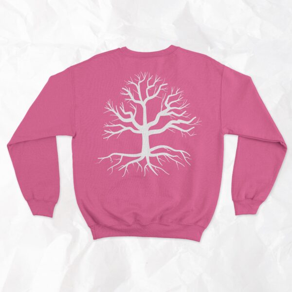 Tree (On Back) - Adult Crewneck - Image 3