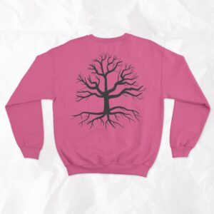 Tree (On Back) - Adult Crewneck