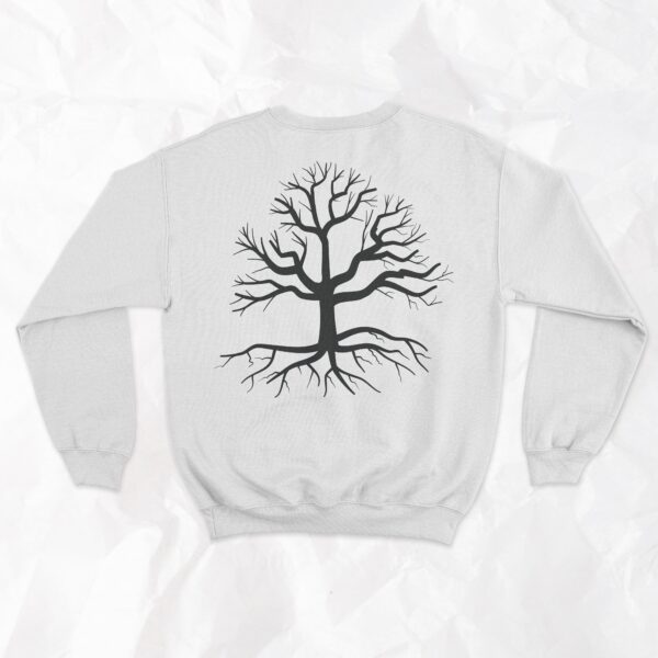 Tree (On Back) - Adult Crewneck - Image 2