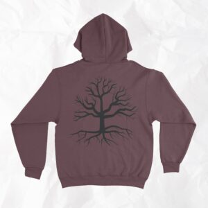 Tree (On Back) - Adult Hoodie
