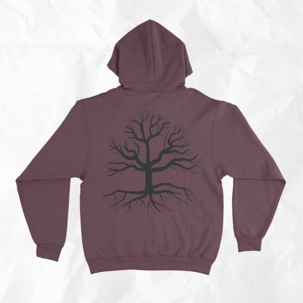 Tree (On Back) - Adult Hoodie