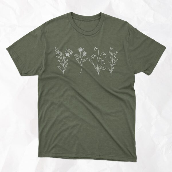 Wildlfowers - Adult T-Shirt