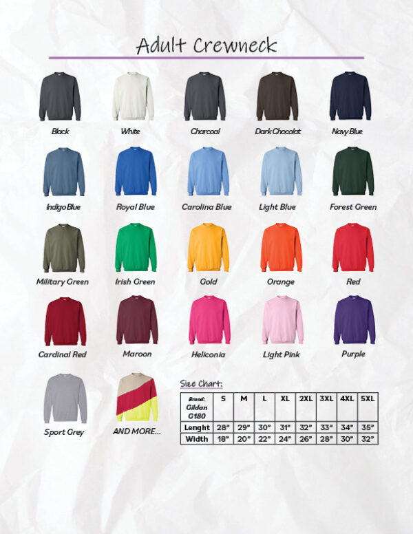 Heart of Hearts - Adult Crewneck - Image 4