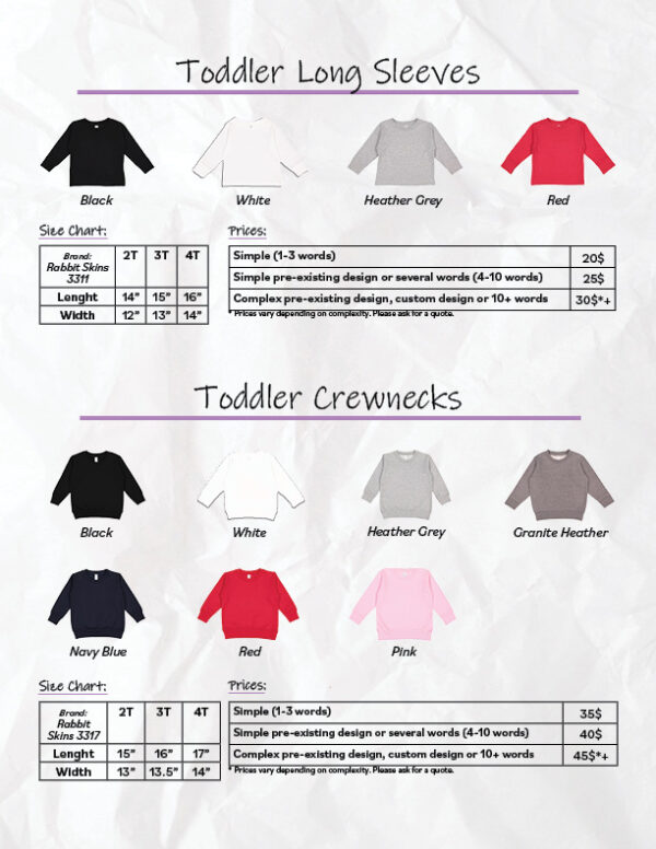 Made with Love - Toddler Long Sleeve - Image 3