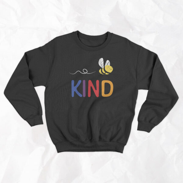 Bee Kind - Adult Crewneck - Image 3