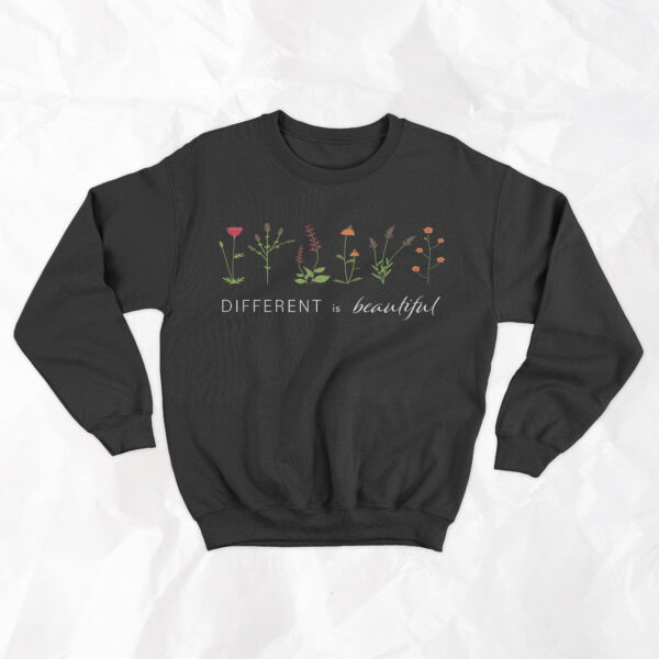 Different is Beautiful - Adult Crewneck