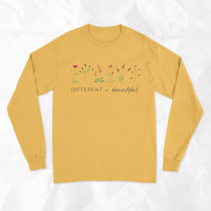 Different is Beautiful - Adult Long Sleeve