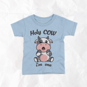 Holy Cow I'm One - Kids T-Shirt