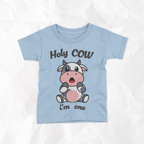 Holy Cow I'm One - Kids T-Shirt