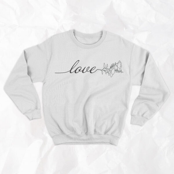 Love Flowers - Adult Crewneck