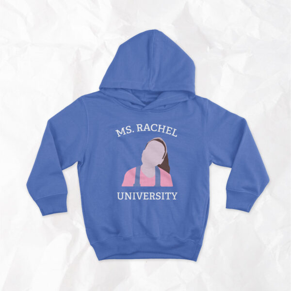 Ms Rachel University - Kids Hoodie - Image 2