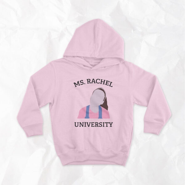 Ms Rachel University - Kids Hoodie - Image 3