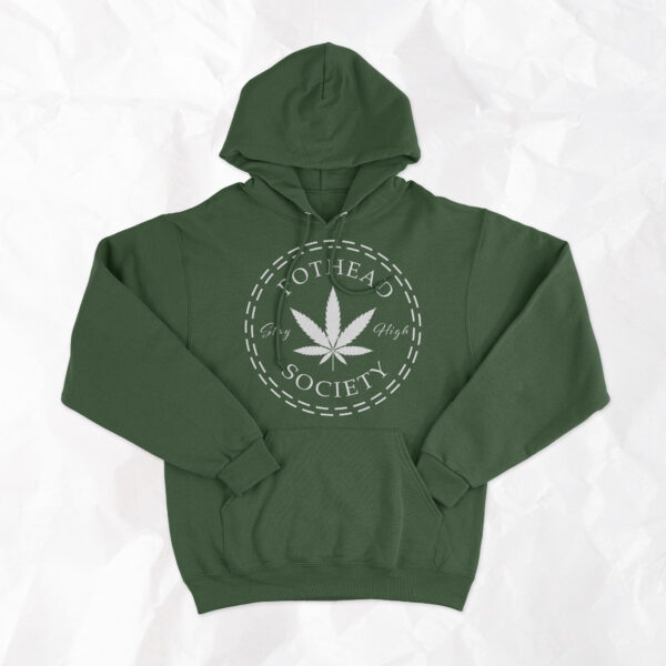 Pothead Society - Stay High - Adult Hoodie - Image 3