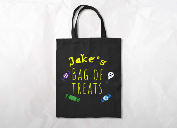 Trick or Treat Bag - Personalized Bag of Treats - Image 3