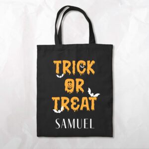 Trick or Treat Bag with Name