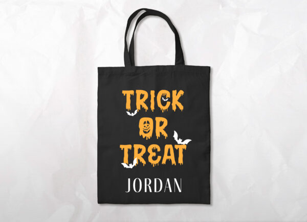 Trick or Treat Bag with Name - Image 3