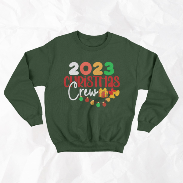 2023 Christmas Crew - Adult Crewneck - Image 2