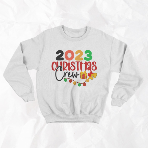 2023 Christmas Crew - Adult Crewneck - Image 3