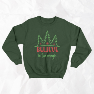 Believe in the Magic (of Christmas) - Adult Crewneck