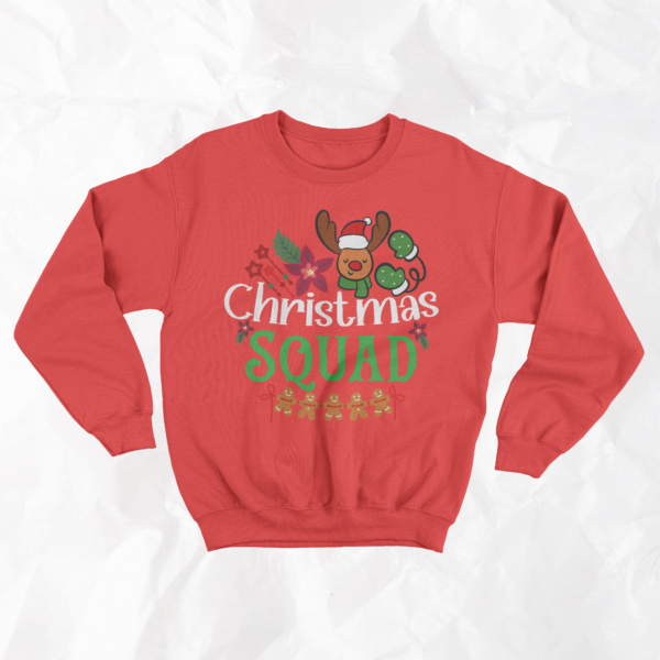 Christmas Squad - Adult Crewneck - Image 3