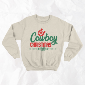 Cowboy Christmas - Adult Crewneck