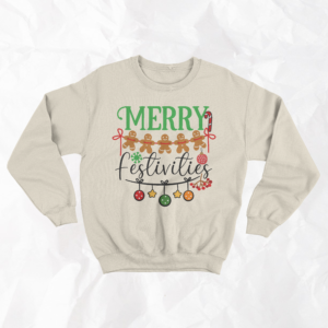 Merry Festivities - Adult Crewneck
