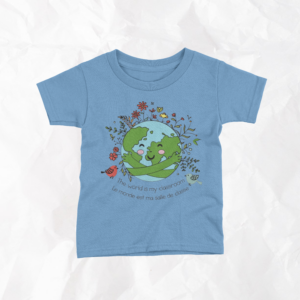 The World Is My Classroom / Le monde est ma salle de classe- Kids T-Shirt