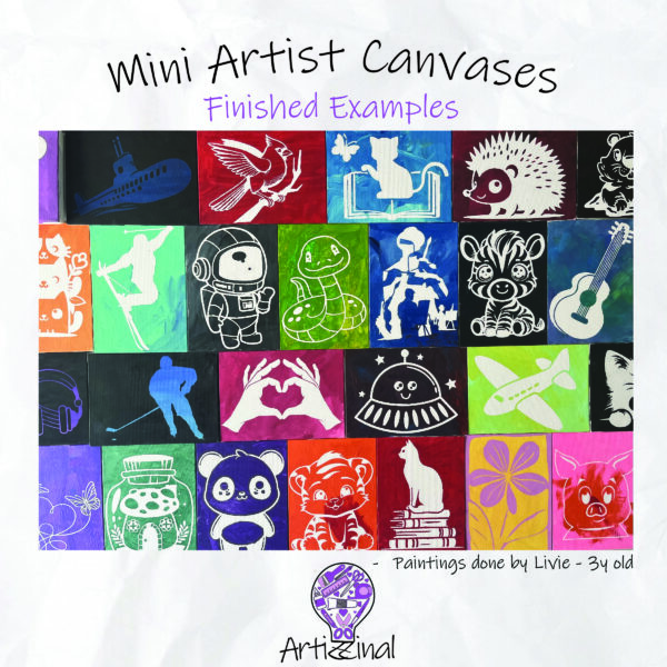 Mini Artist Canvases - Bundle of 5 - Easter - Image 3